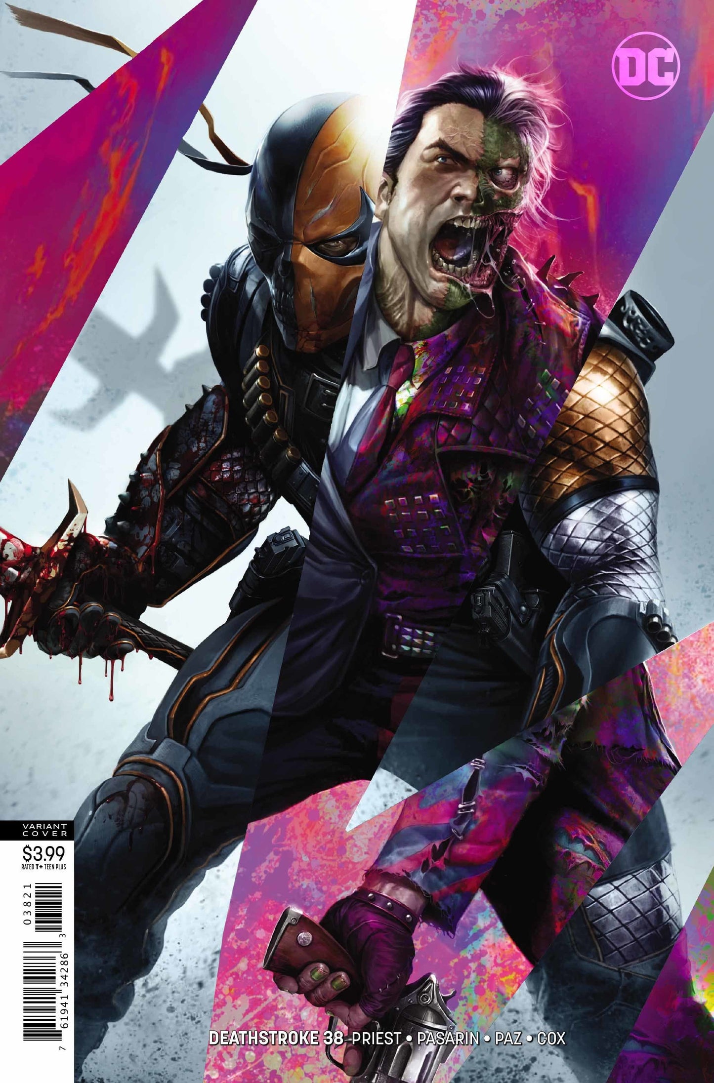 DC Comics COMIC BOOK Deathstroke #38 - CVR B (VF/NM)