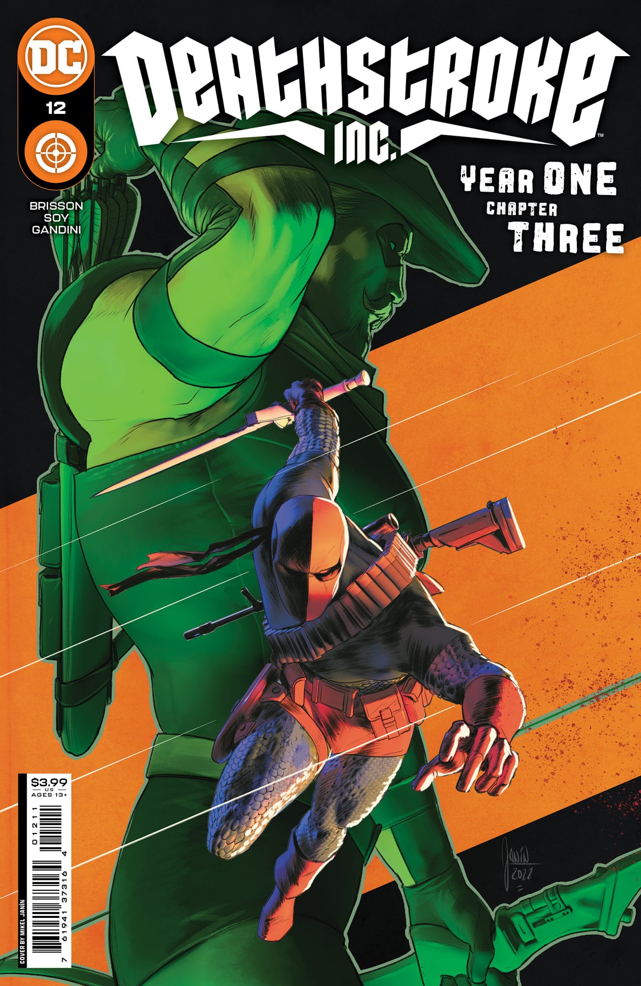 DC Comics COMIC BOOK Deathstroke Inc. #12 - CVR A (VF/NM)
