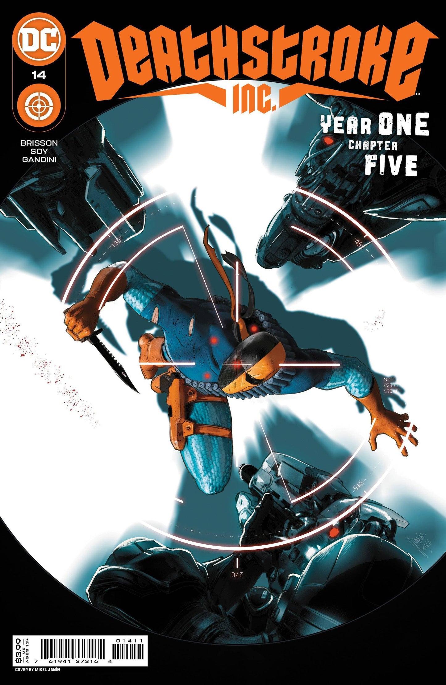 DC Comics COMIC BOOK Deathstroke Inc. #14 - CVR A (VF/NM)