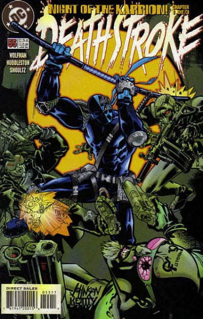DC Comics COMIC BOOK Deathstroke the Terminator #55 (VF)