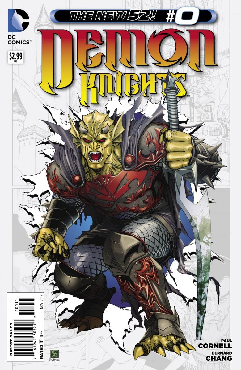 DC Comics COMIC BOOK Demon Knights #0 (VF)
