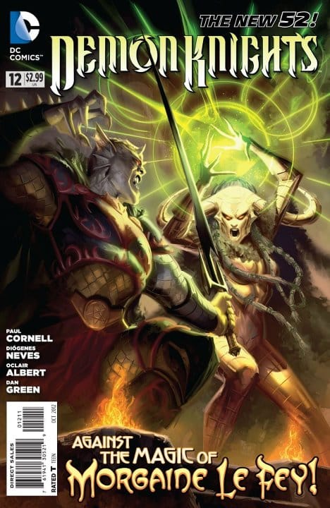 DC Comics COMIC BOOK Demon Knights #12 (VF)