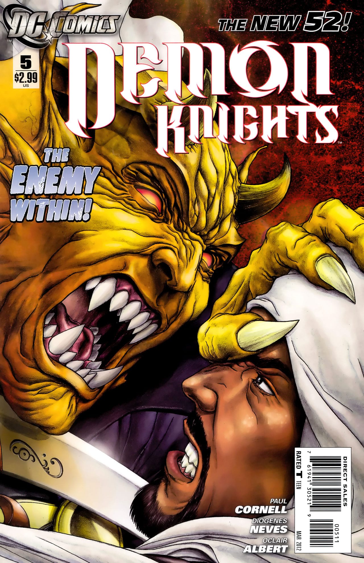 DC Comics COMIC BOOK Demon Knights #5 (VF)