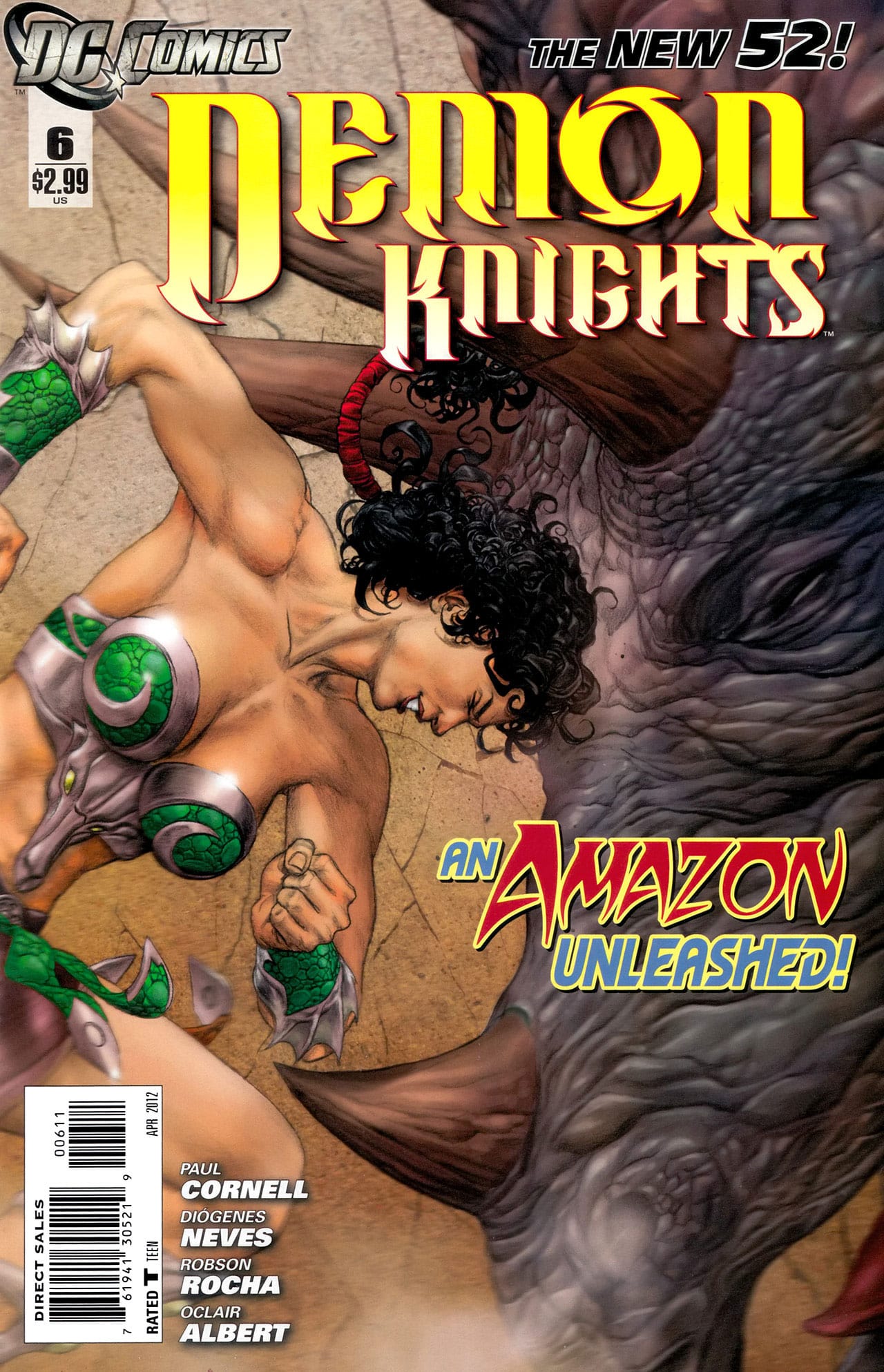 DC Comics COMIC BOOK Demon Knights #6 (VF)