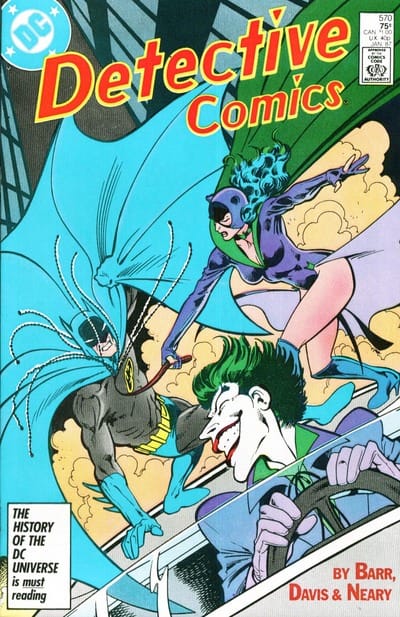 DC Comics COMIC BOOK Detective Comics #570 CVR A DC Comics 1987 FN