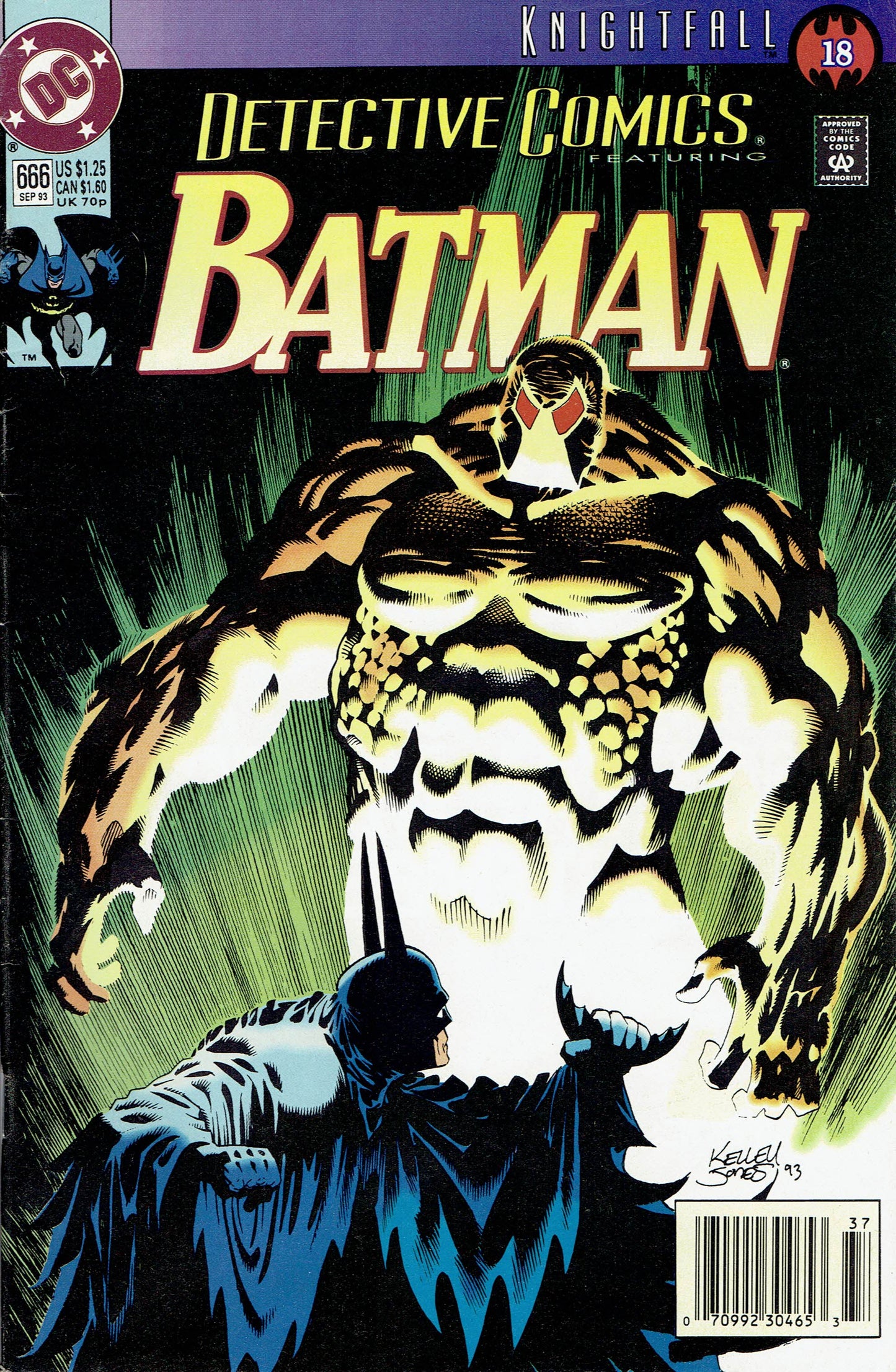 DC Comics COMIC BOOK Detective Comics #666 (VF)