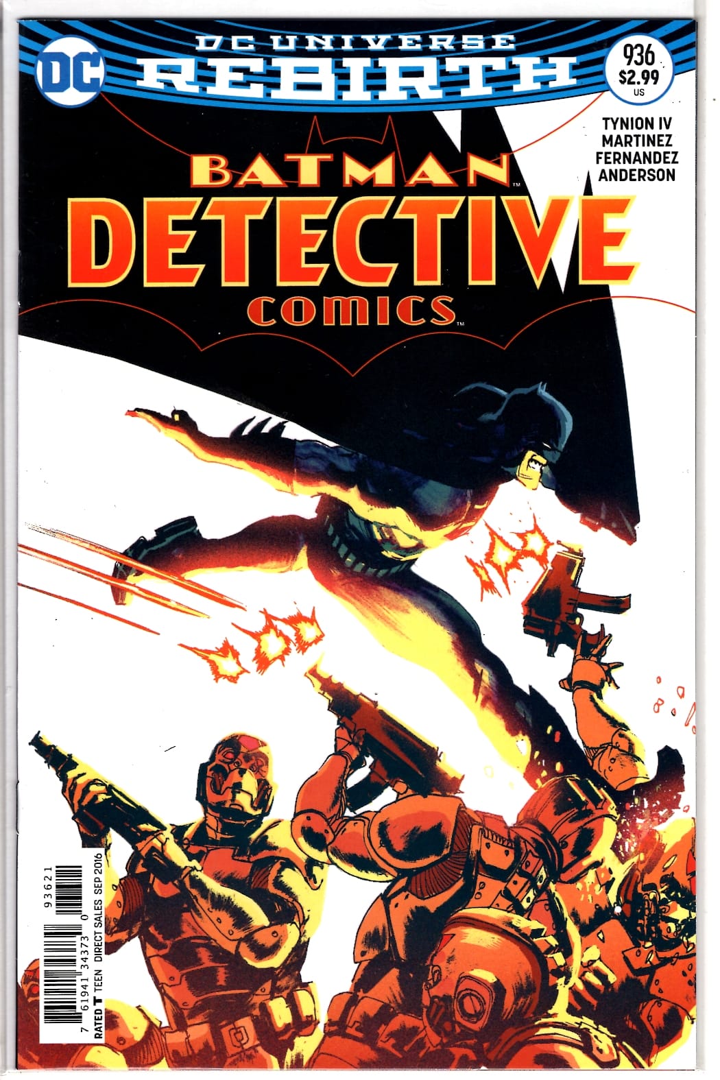 DC COMICS COMIC BOOK DETECTIVE COMICS #936 VAR ED (VF)