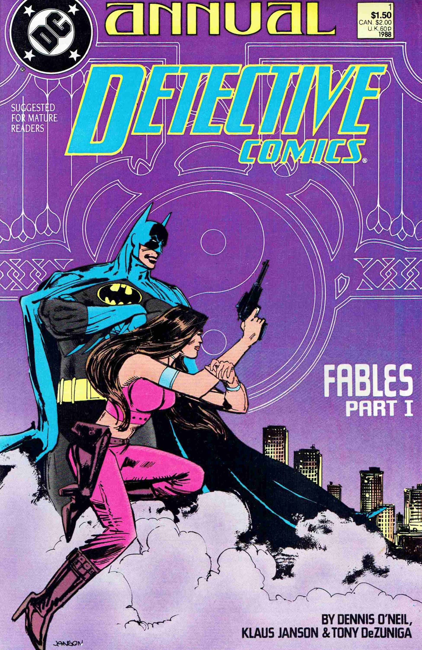 DC Comics COMIC BOOK Detective Comics Annual #1 (VF)