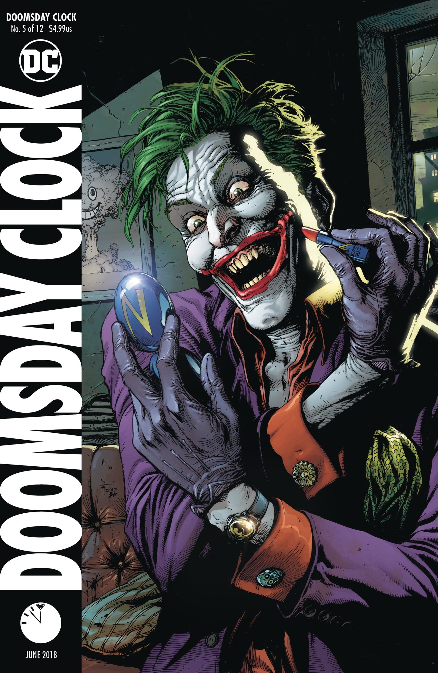 DC Comics COMIC BOOK Doomsday Clock #5 - CVR B (VF/NM)