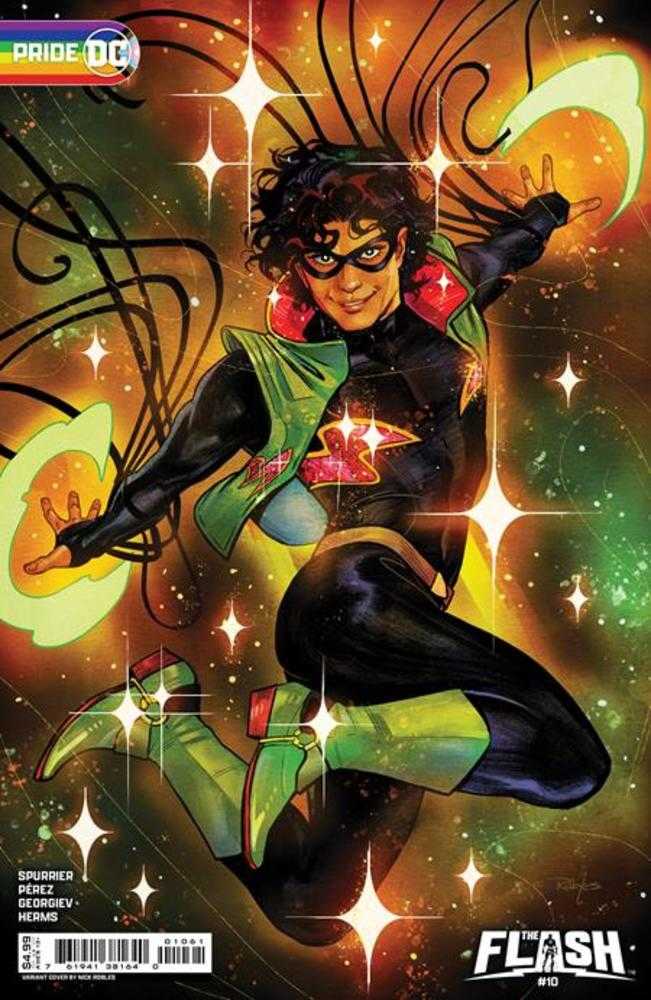 DC Comics COMIC BOOK Flash #10 Cover D Nick Robles DC Pride 2024 Card Stock Variant