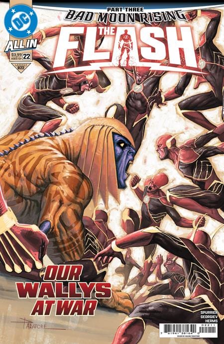 DC Comics COMIC BOOK FLASH #22 CVR A DAVIDE PARATORE