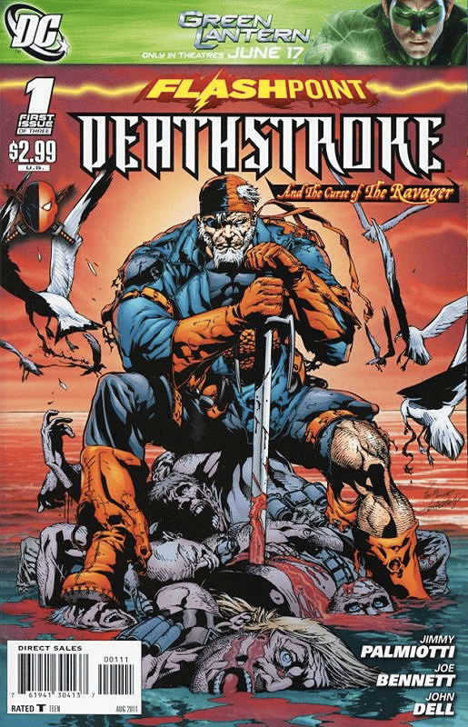 DC Comics COMIC BOOK Flashpoint: Deathstroke and the Curse of the Ravager #1 - CVR A (VF)