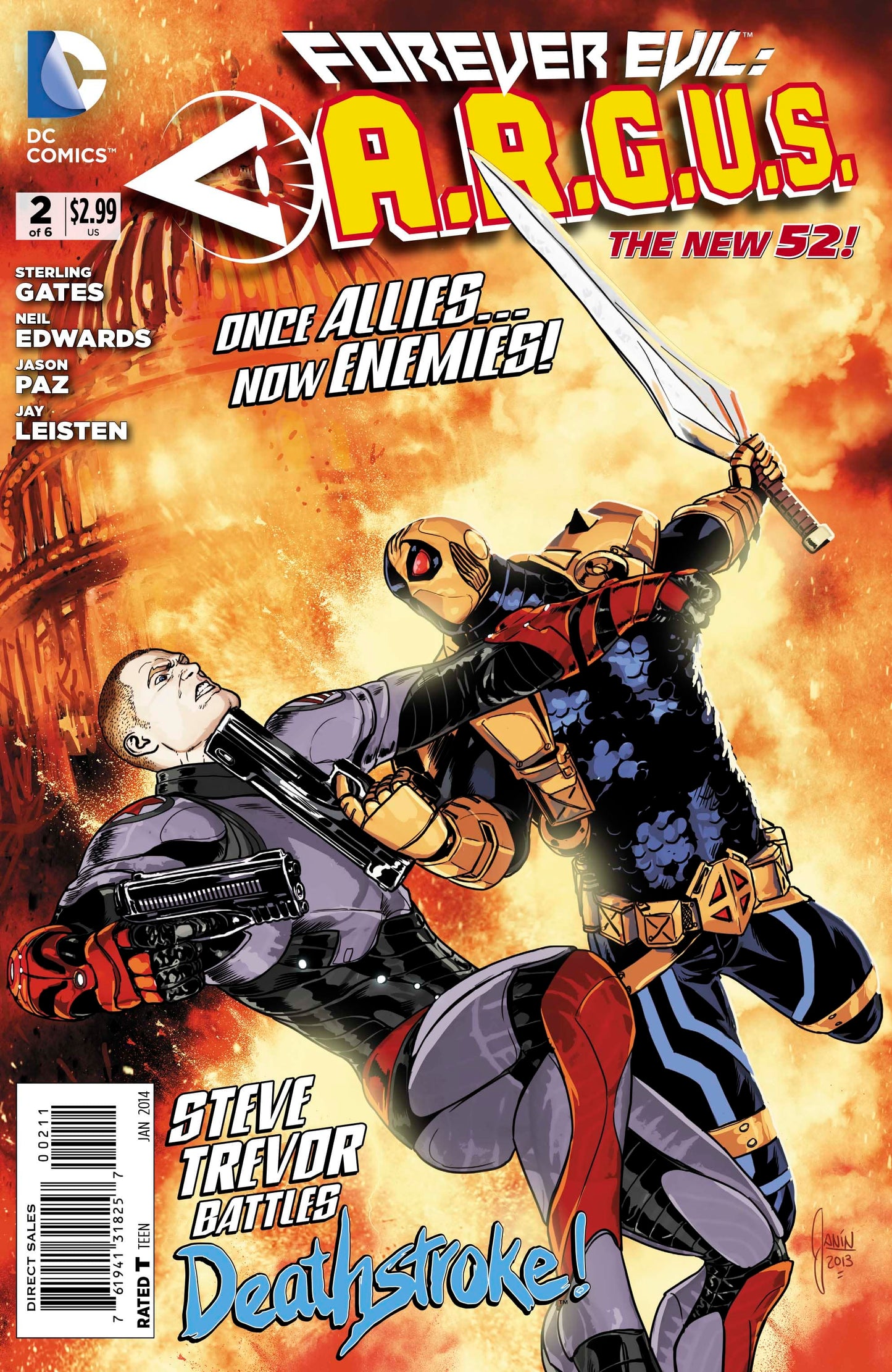 DC Comics COMIC BOOK Forever Evil: A.R.G.U.S. #2 (VF/NM)