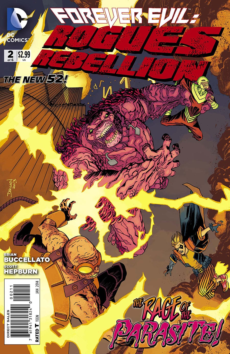 DC Comics COMIC BOOK Forever Evil: Rogues Rebellion #2 (VF/NM)
