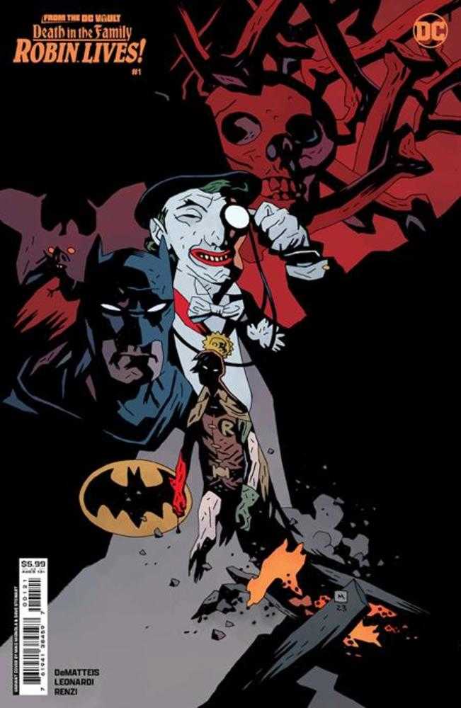 DC Comics COMIC BOOK From The DC Vault Death In The Family Robin Lives #1 Cover B Mike Mignola Card Stock Variant