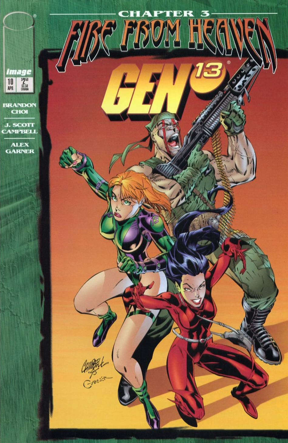 DC Comics COMIC BOOK Gen 13 #10 (VF)