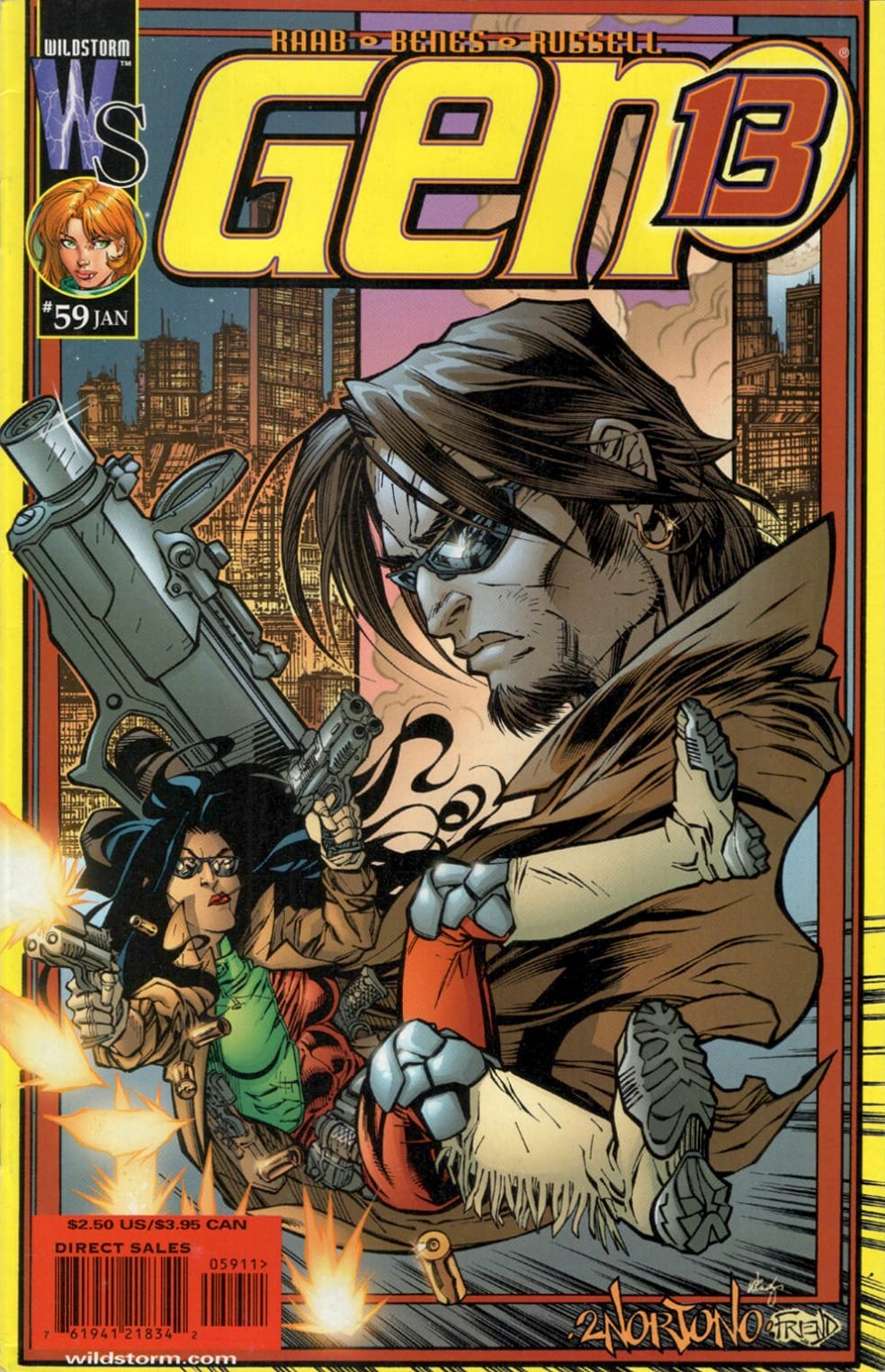 DC Comics COMIC BOOK Gen 13 #59 (VF)