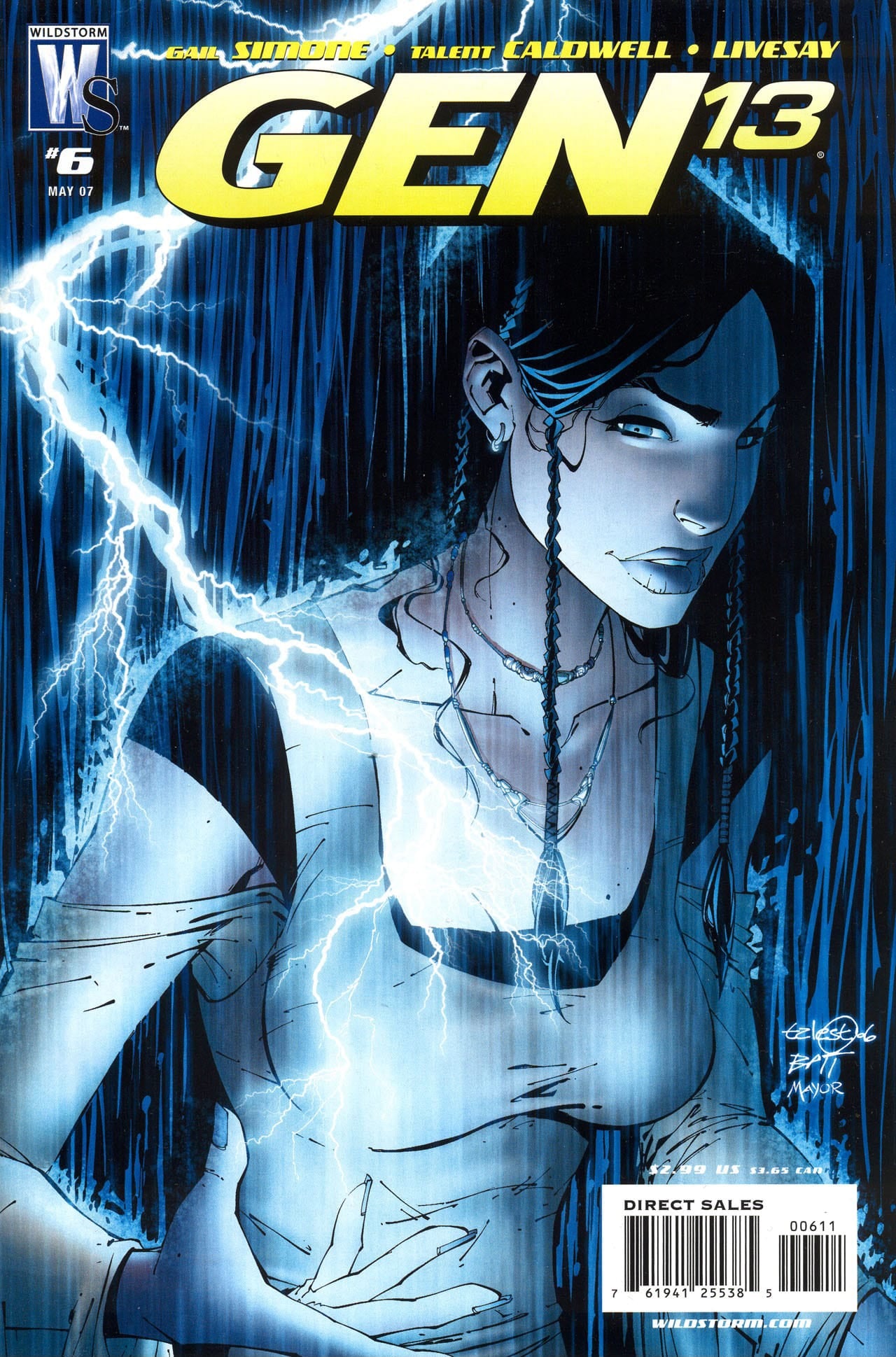 DC Comics COMIC BOOK Gen 13 #6