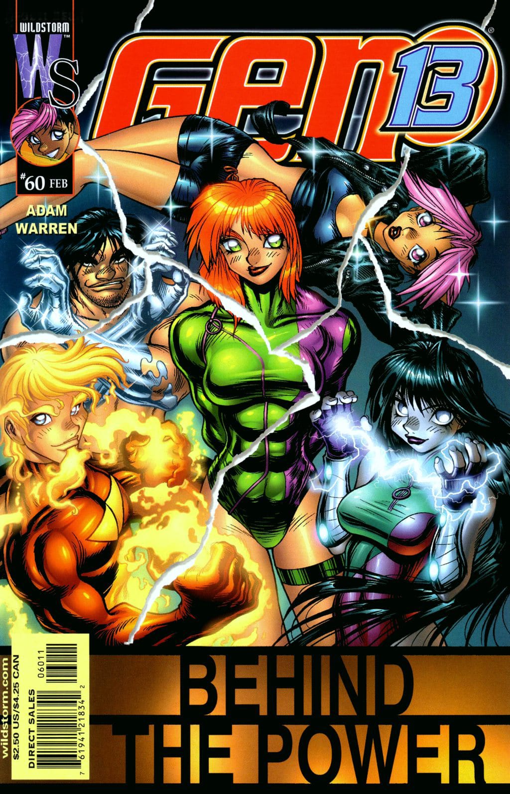 DC Comics COMIC BOOK Gen 13 #60 (VF)