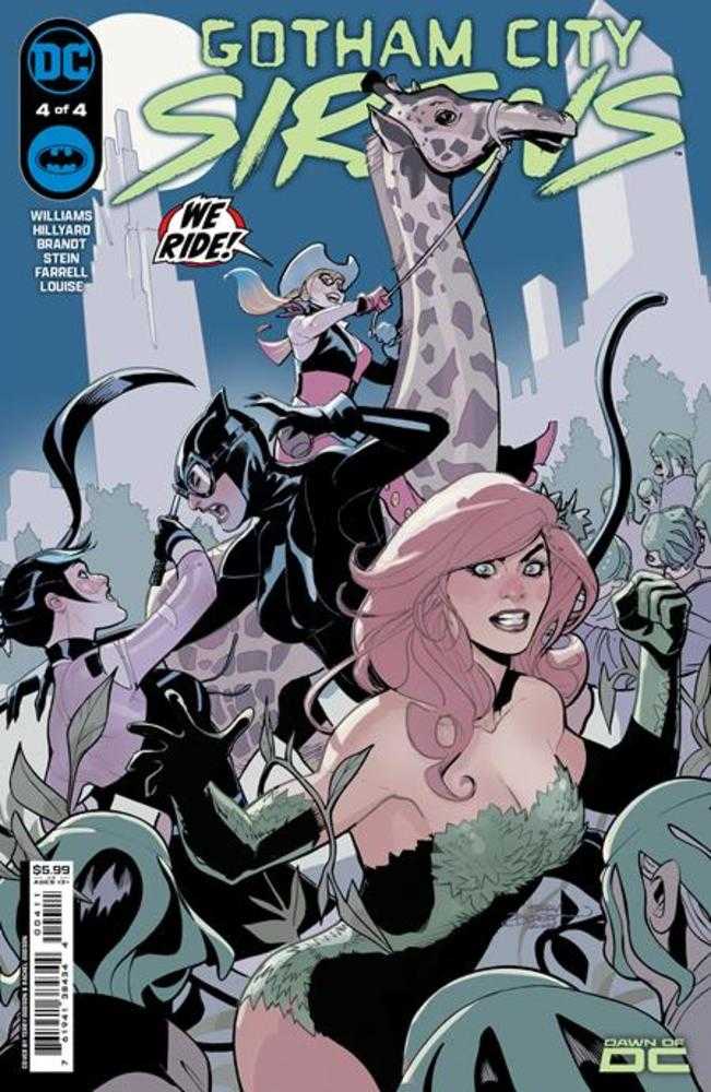 DC Comics COMIC BOOK Gotham City Sirens #4 (Of 4) Cover A Terry Dodson