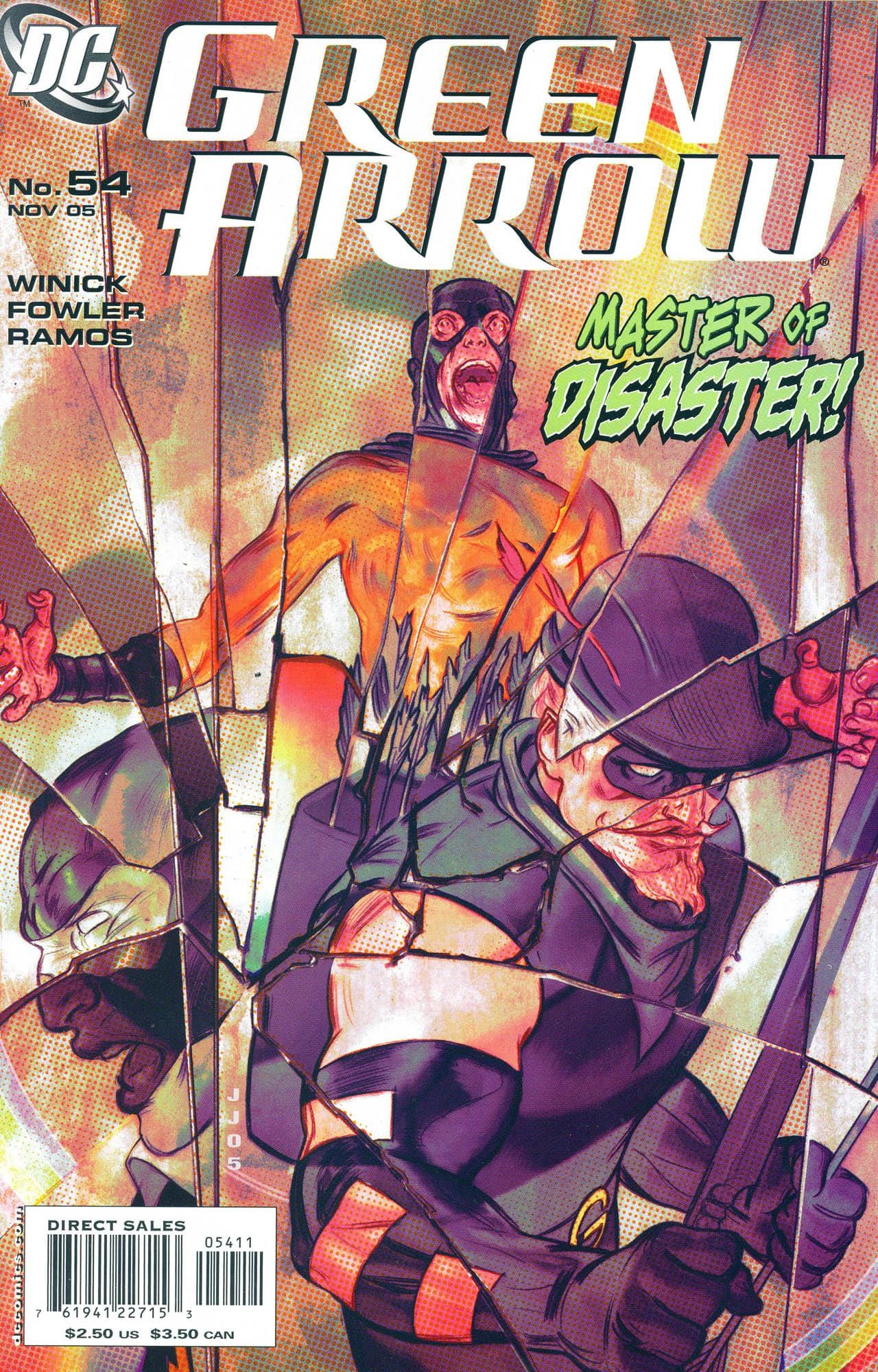 DC Comics COMIC BOOK Green Arrow #54 (VF/NM)