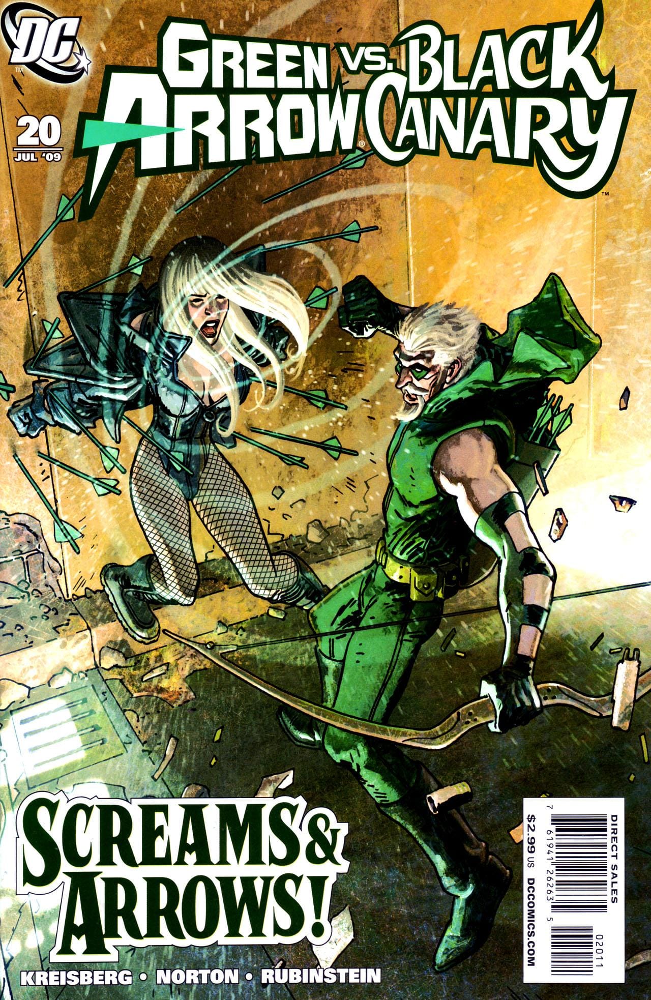 DC Comics COMIC BOOK Green Arrow/Black Canary #20 (VF/NM)