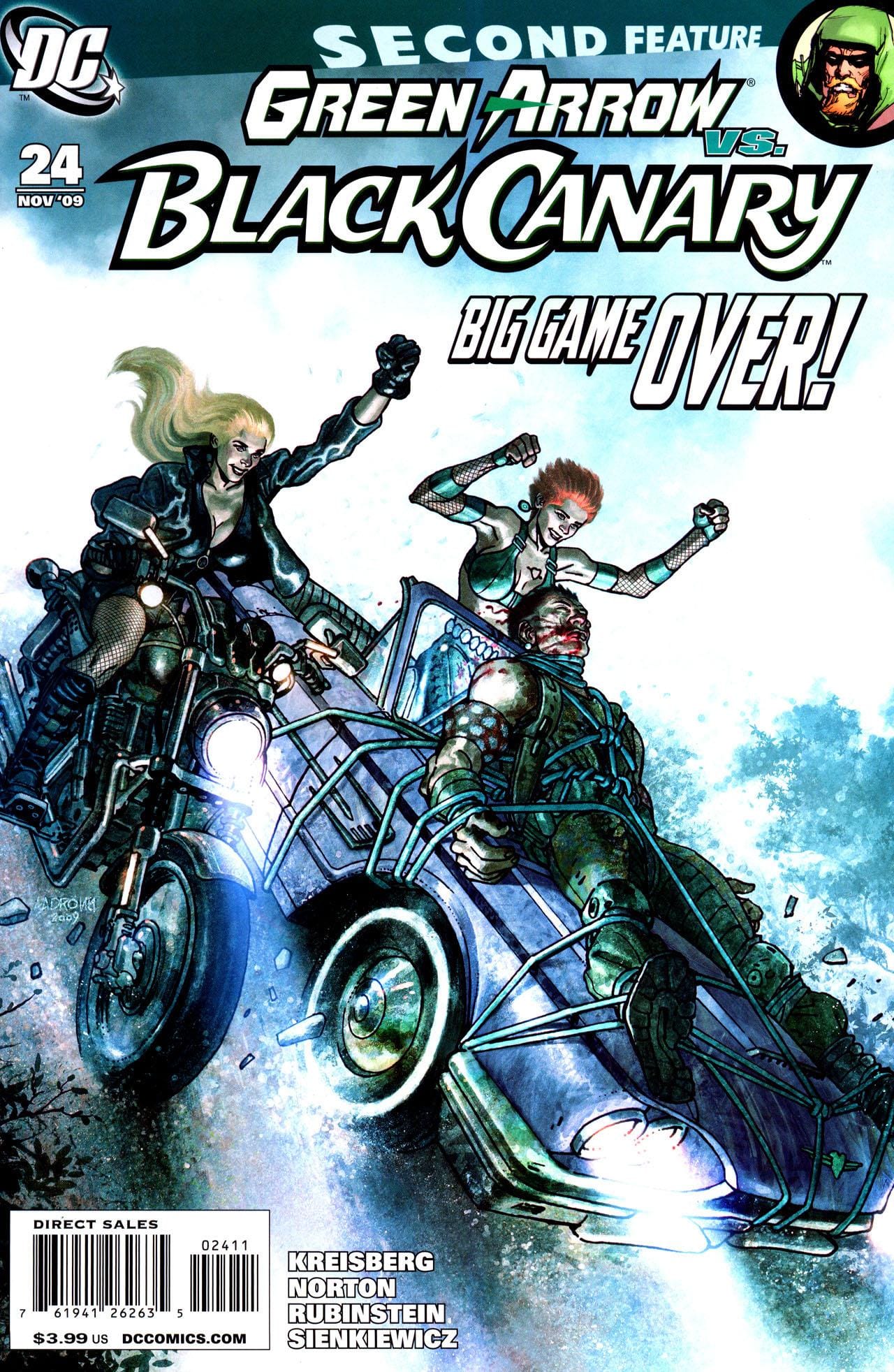 DC Comics COMIC BOOK Green Arrow/Black Canary #24 (VF/NM)