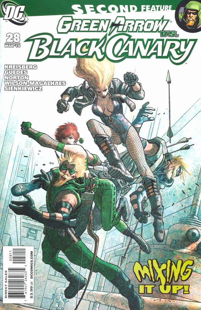 DC Comics COMIC BOOK Green Arrow/Black Canary #28 (VF/NM)