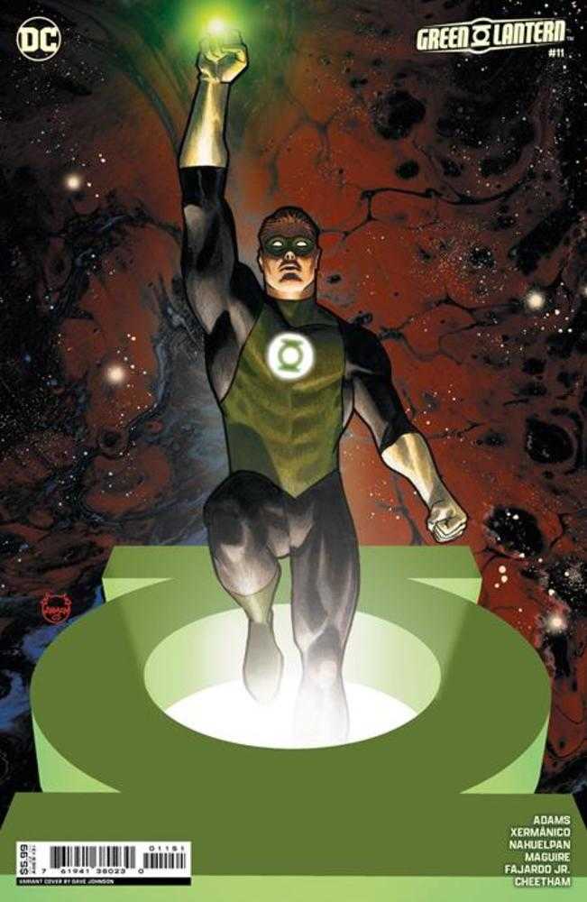 DC Comics COMIC BOOK Green Lantern #11 Cover C Dave Johnson Card Stock Variant (House Of Brainiac)