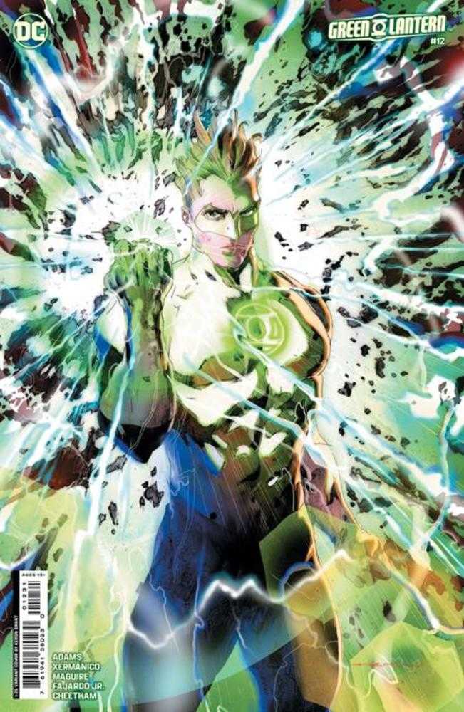 DC Comics COMIC BOOK Green Lantern #12 Cover D 1 in 25 Keron Grant Card Stock Variant (House Of Brainiac)