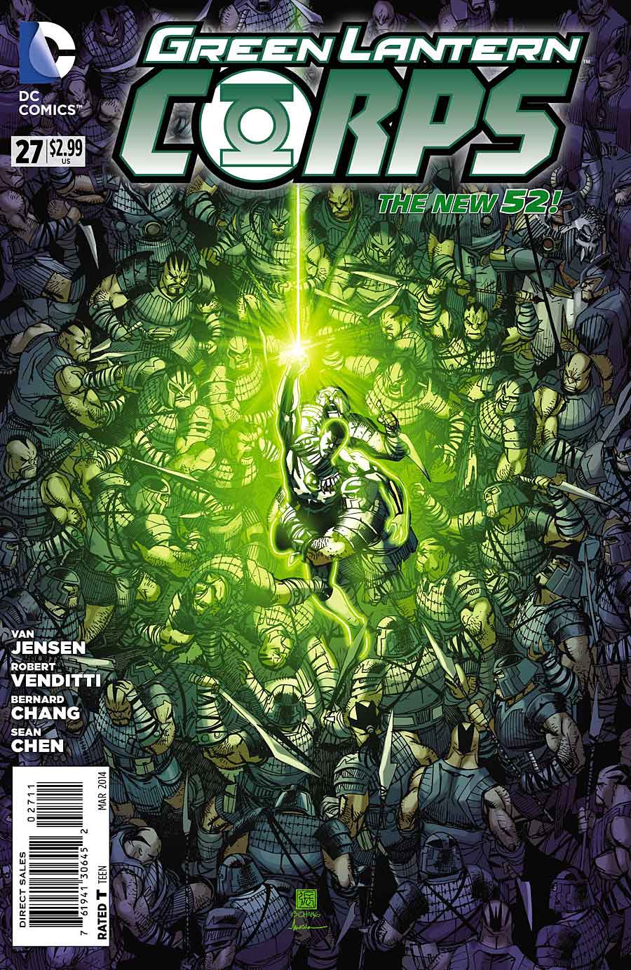 DC Comics COMIC BOOK Green Lantern Corps #27 (FN)