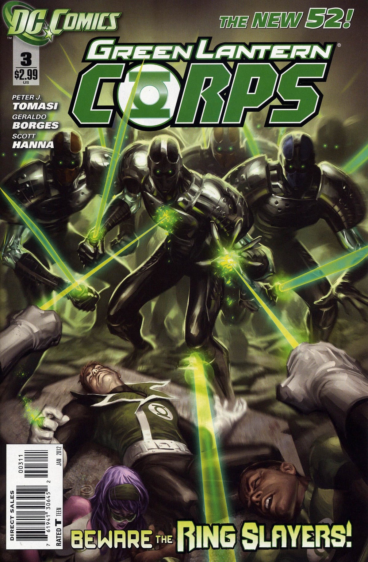 DC Comics COMIC BOOK Green Lantern Corps #3 (FN)