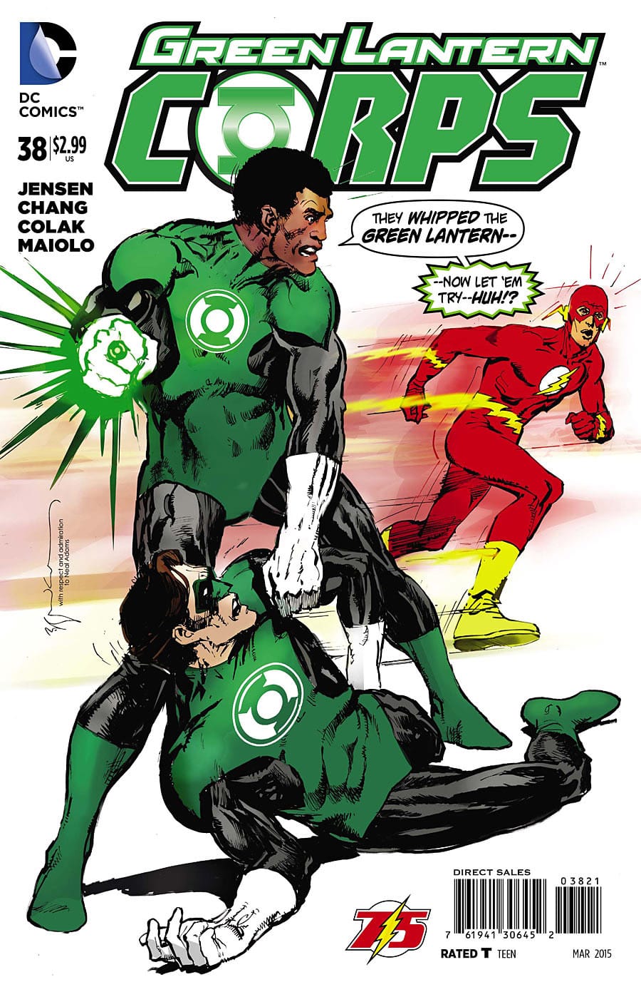 DC Comics COMIC BOOK Green Lantern Corps #38 - VAR (FN)
