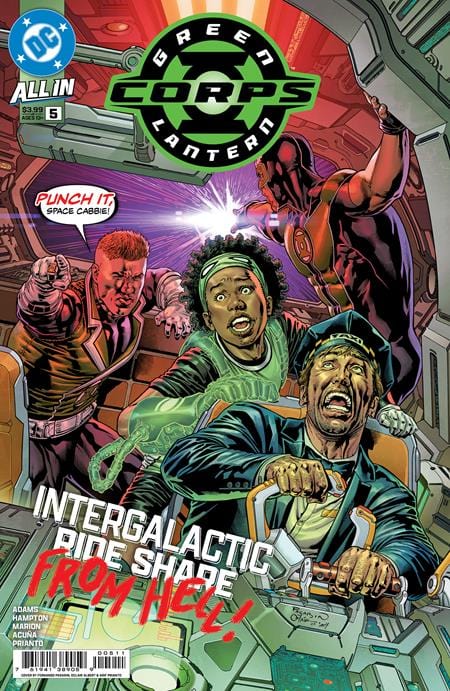 DC Comics COMIC BOOK GREEN LANTERN CORPS #5 CVR A FERNANDO PASARIN & OCLAIR ALBERT