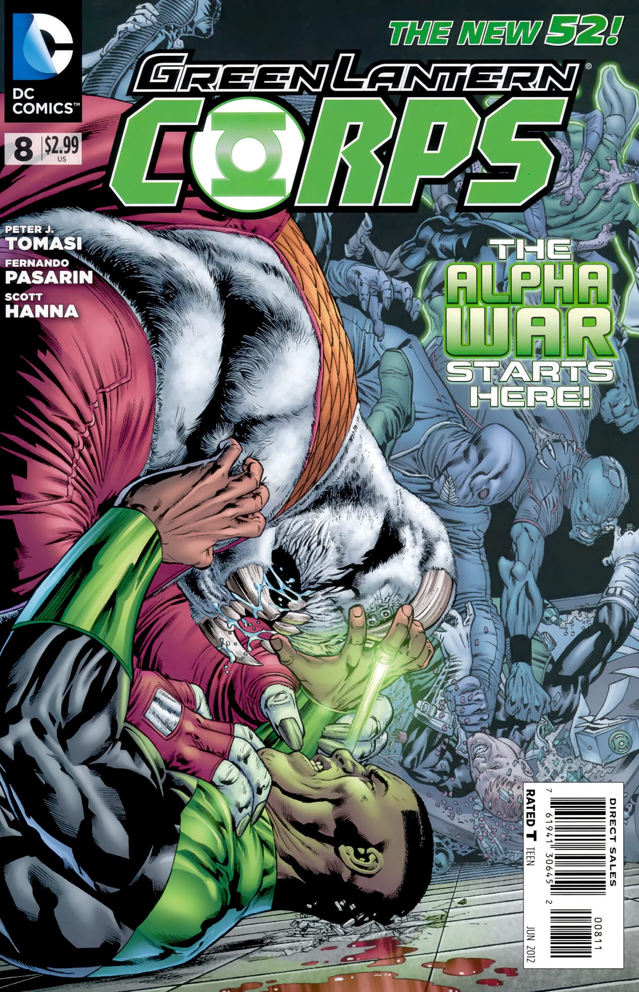 DC Comics COMIC BOOK Green Lantern Corps #8 (FN)
