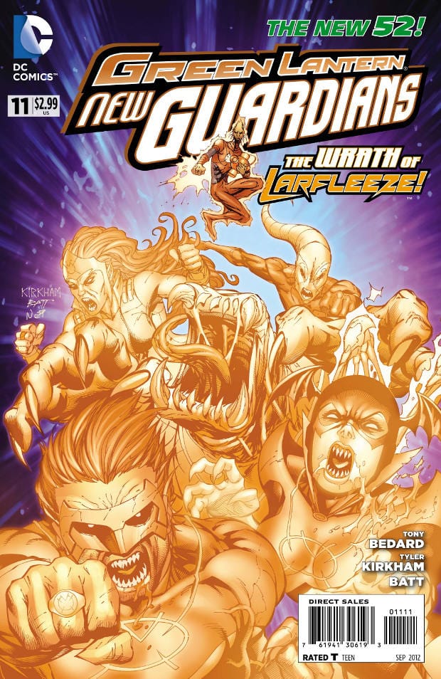 DC Comics COMIC BOOK Green Lantern: New Guardians #11 (VG/FN)