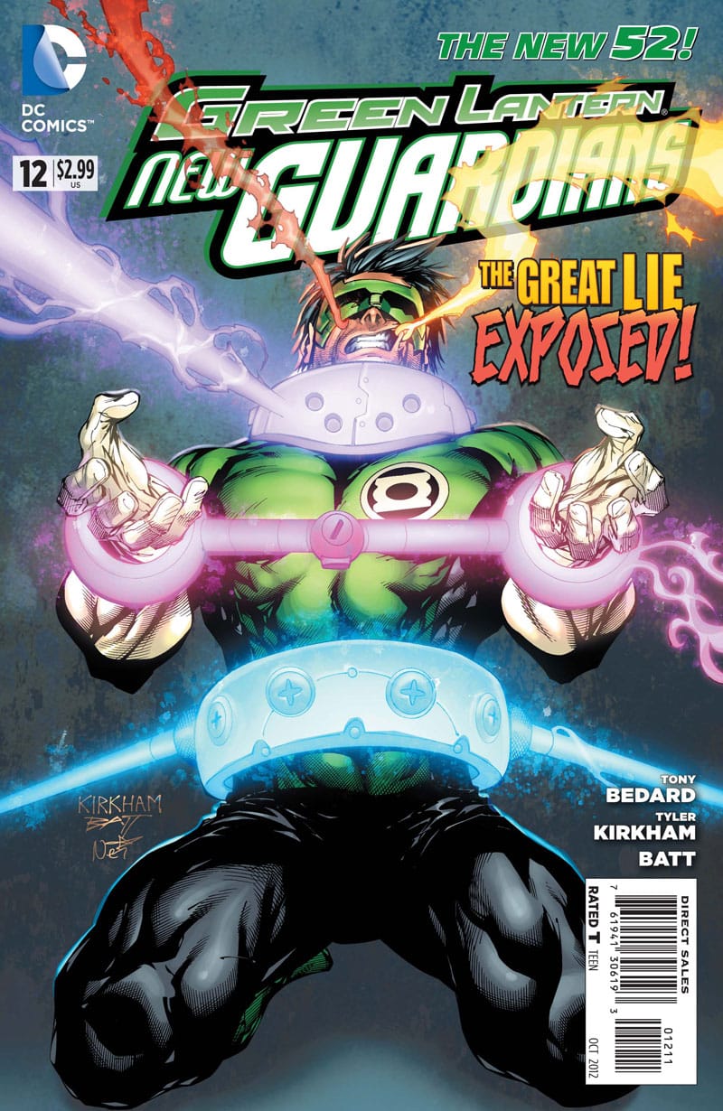 DC Comics COMIC BOOK Green Lantern: New Guardians #12 (VG/FN)