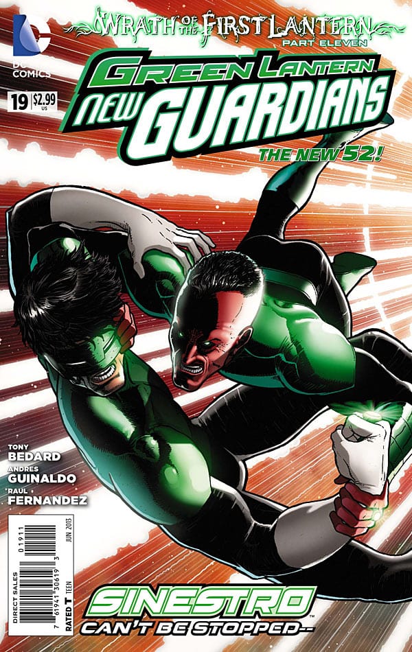DC Comics COMIC BOOK Green Lantern: New Guardians #19 (VG/FN)