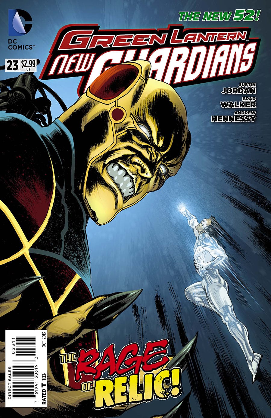 DC Comics COMIC BOOK Green Lantern: New Guardians #23 (VG/FN)
