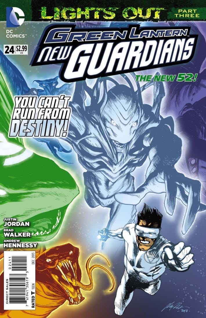 DC Comics COMIC BOOK Green Lantern: New Guardians #24 (VG/FN)