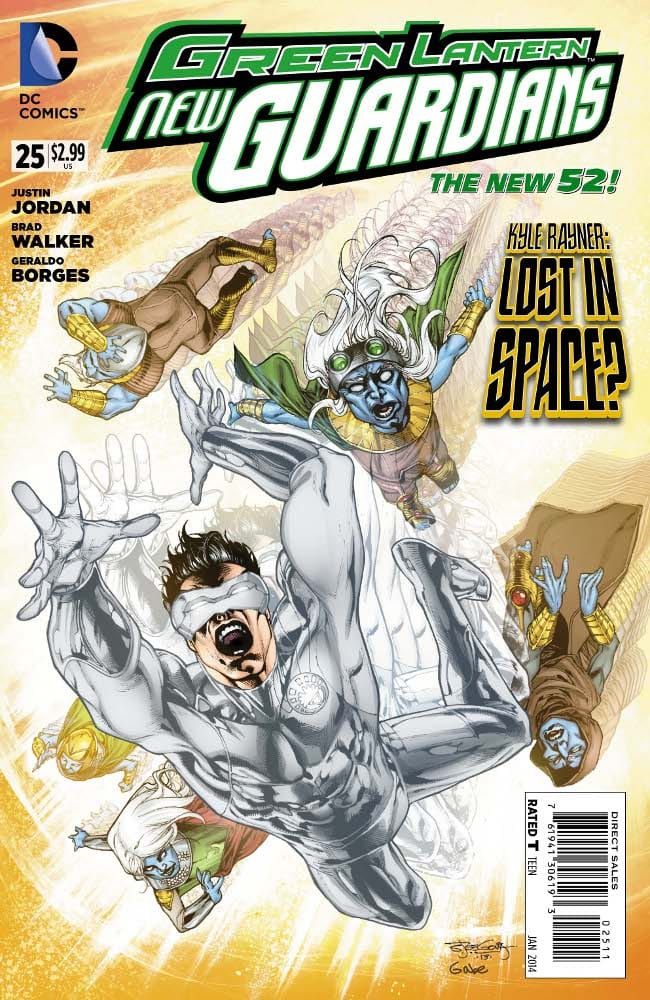 DC Comics COMIC BOOK Green Lantern: New Guardians #25 (VG/FN)