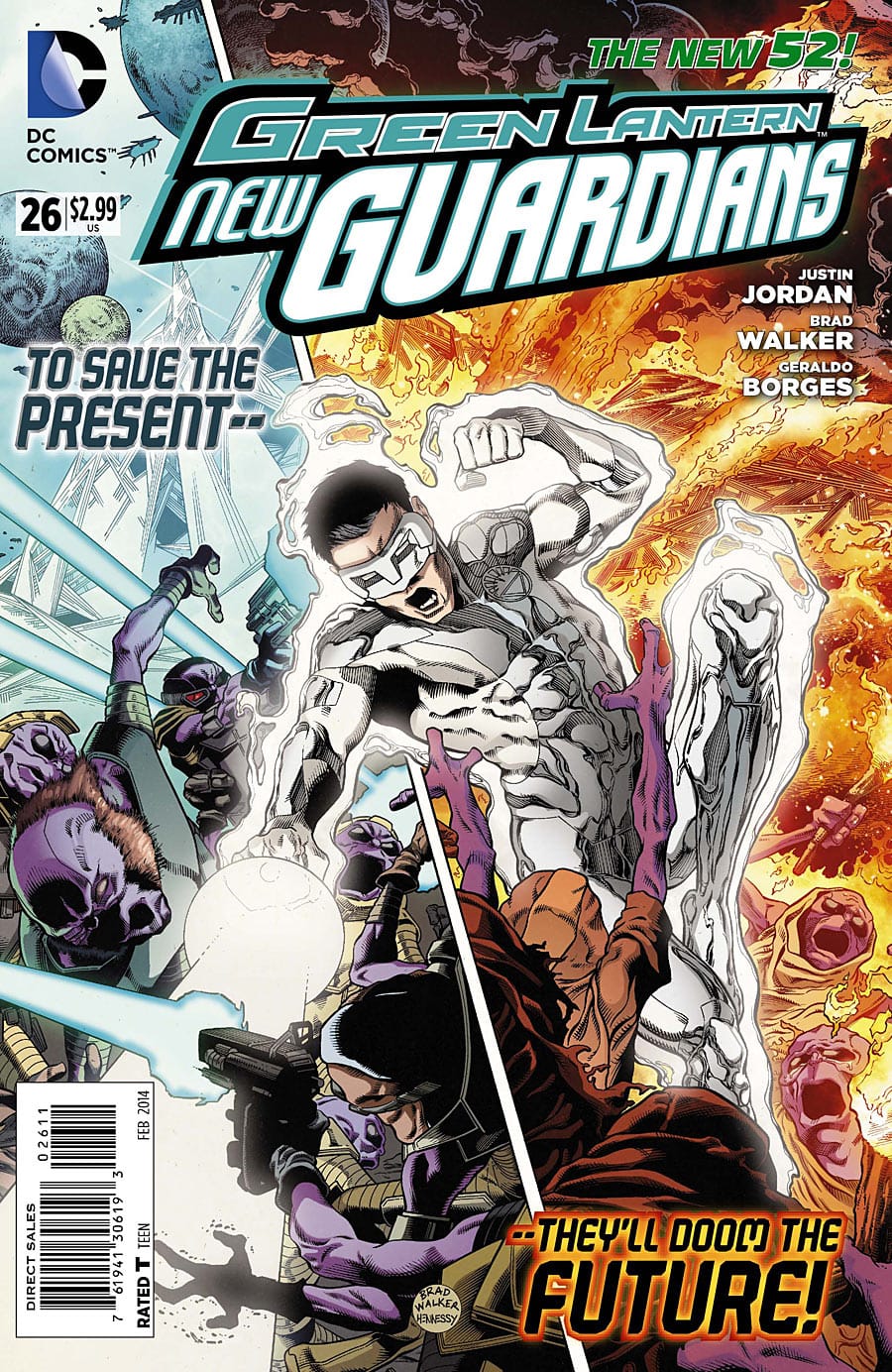 DC Comics COMIC BOOK Green Lantern: New Guardians #26 (VG/FN)