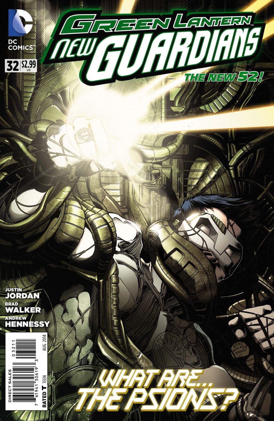 DC Comics COMIC BOOK Green Lantern: New Guardians #32 (VG/FN)