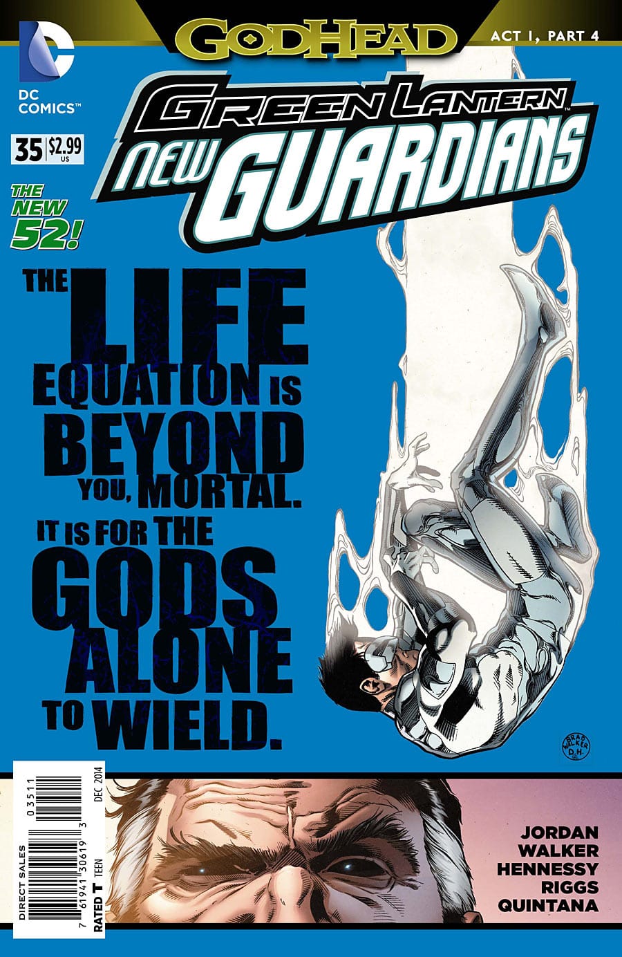 DC Comics COMIC BOOK Green Lantern: New Guardians #35 (VG/FN)