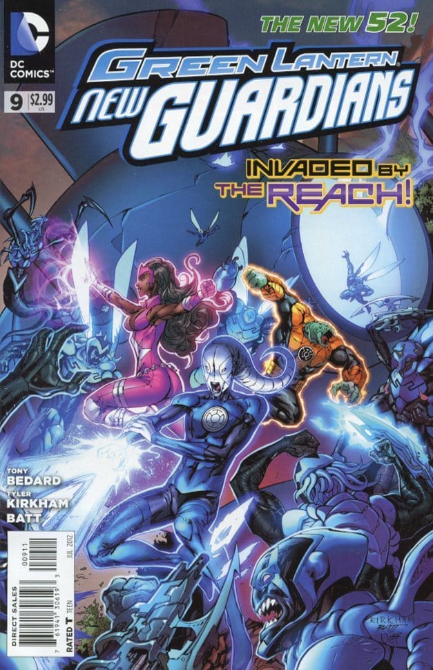 DC Comics COMIC BOOK Green Lantern: New Guardians #9 (VG/FN)