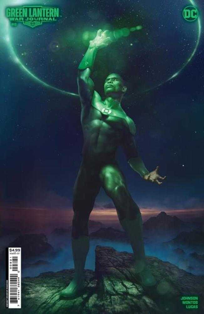 DC Comics COMIC BOOK Green Lantern War Journal #8 Cover B Rahzzah Card Stock Variant