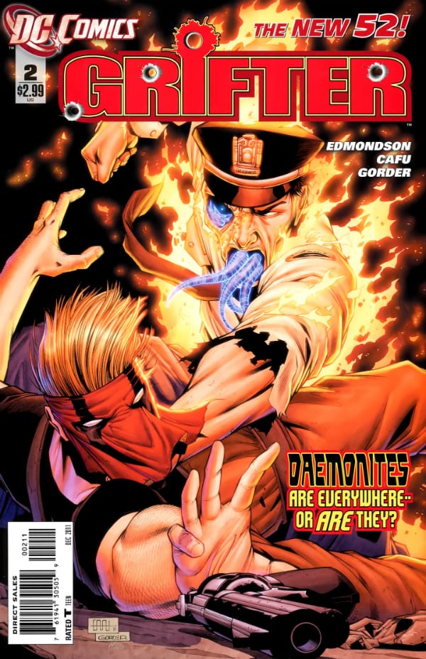 DC Comics COMIC BOOK Grifter #2 (VG/FN)