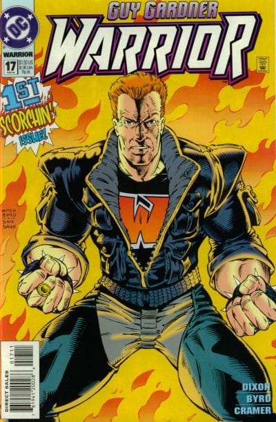 DC Comics COMIC BOOK Guy Gardner: Warrior #17 (VF)