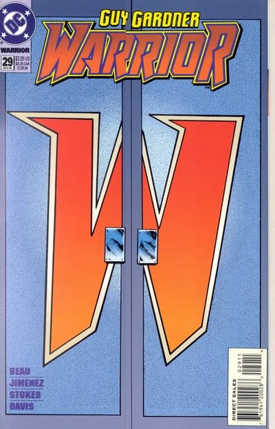 DC Comics COMIC BOOK Guy Gardner: Warrior #29 (VF)