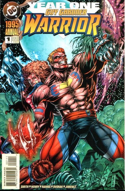 DC Comics COMIC BOOK Guy Gardner: Warrior Annual #1 (VF)